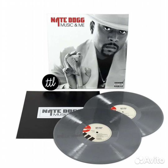 Nate Dogg - Music & Me 2LP (Silver, limited)
