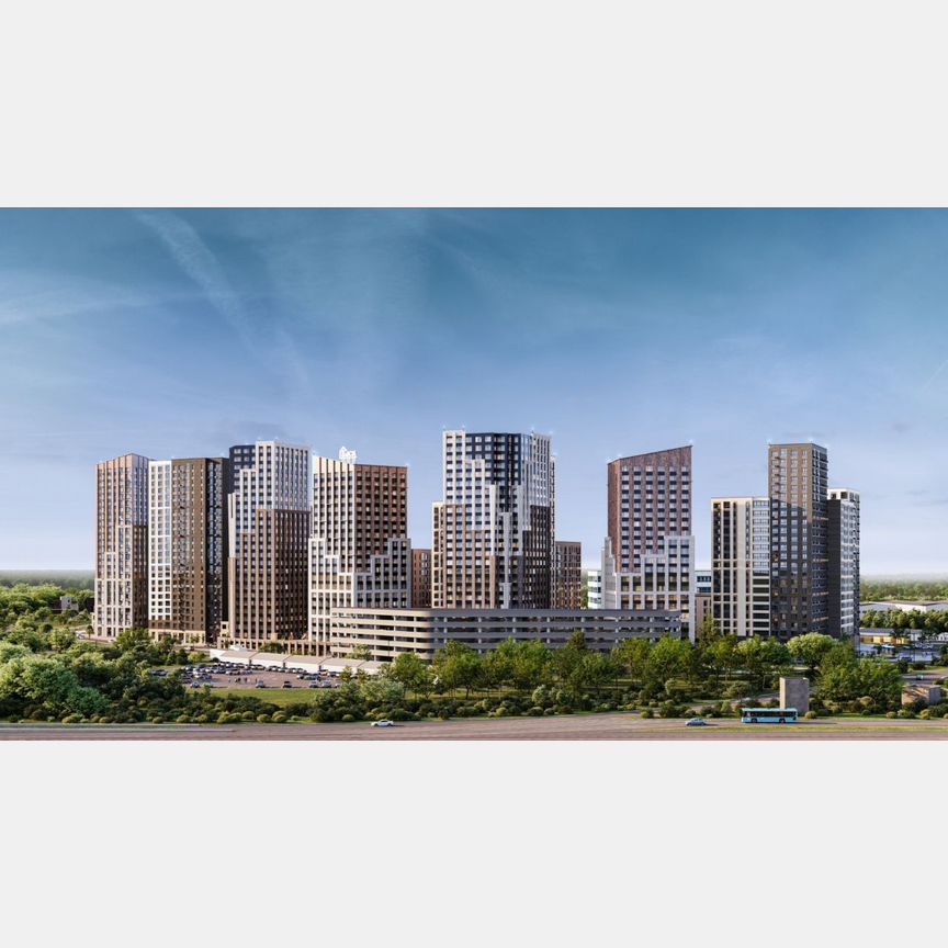 3-к. квартира, 71,4 м², 2/25 эт.