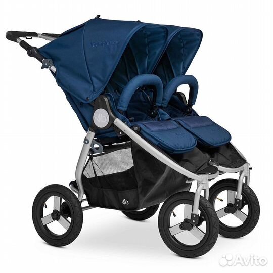 Коляска Bumbleride Indie Twin 2 в 1, Maritime 2023