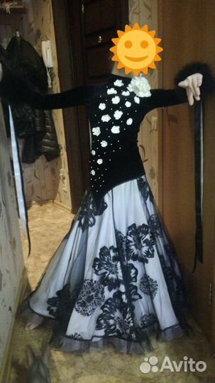 Платье для бальных танцев - латина, стандарт ю1