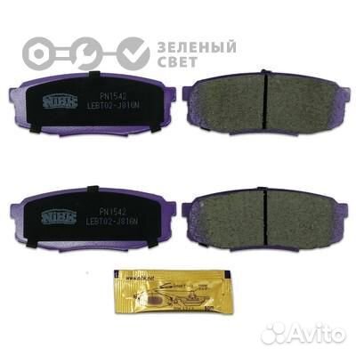 Nibk PN1542 Колодки тормозные задние toyota LC 200