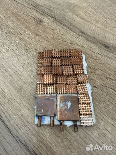 Охлаждающие медные пластины