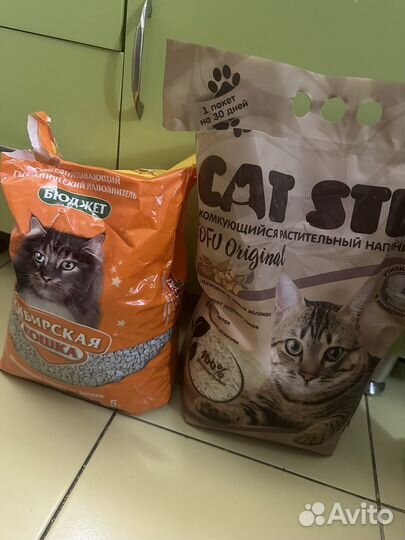 Наполнитель для кошачьего туалета