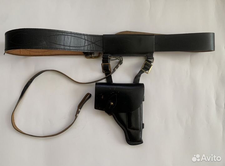 Полицейский ремень с кобурой, СССР