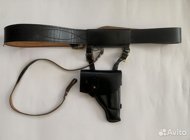 Полицейский ремень с кобурой, СССР