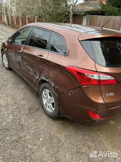 Hyundai i30 1.6 МТ, 2013, битый, 164 000 км