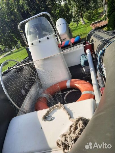 Моторная лодка с мотором бу с прицепом