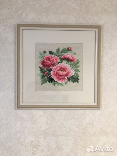 Картина вышитая крестом