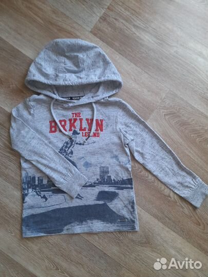 Рубашка, шорты, лонгслив р.110