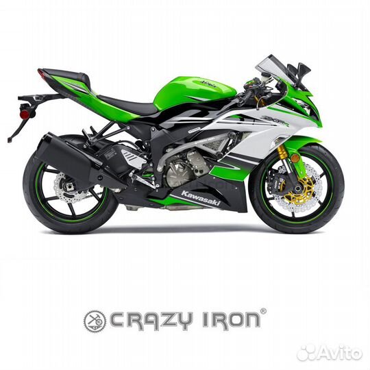 Защита race rail kawasaki ZX-6R 09-18, ZX-6R 636