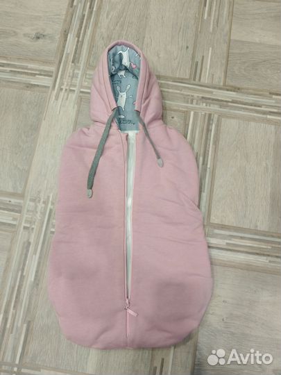 Конверт для девочки теплый