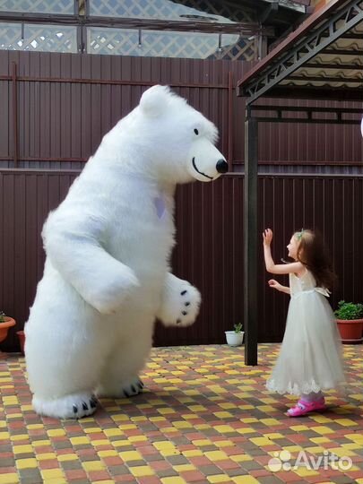 Чебурашка и Мишка на праздник.Поздравление на дому