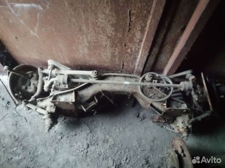 Передняя балка в сборе на газ 21