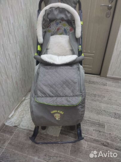 Санки коляска ника 7 3