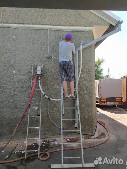 Утепление стен пеноизолом. Утепление домов,квартир