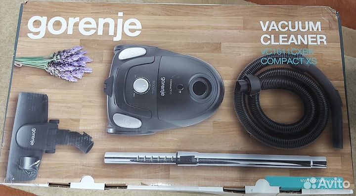 Пылесос Gorenje с мешком новый