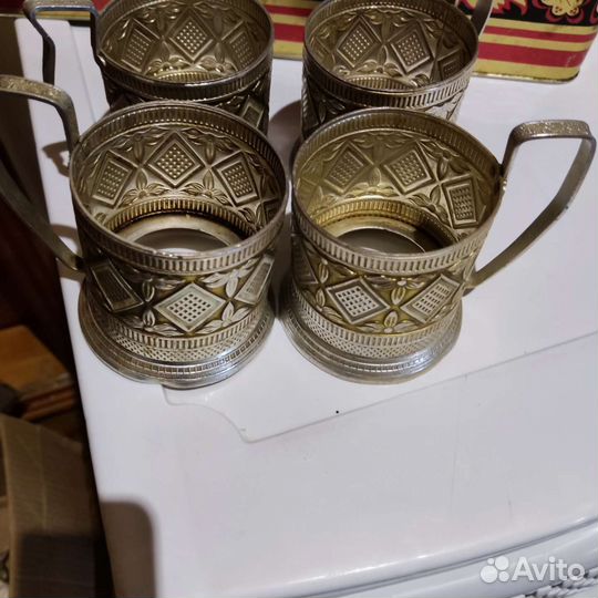 Подстаканники времён СССР