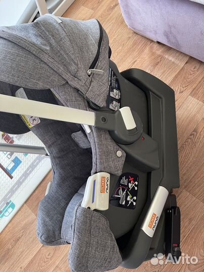 Автолюлька stokke nuna с базой