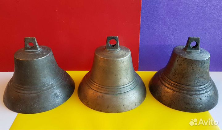 Колокольчики Крупные Звонница Голоса у Всех Разные