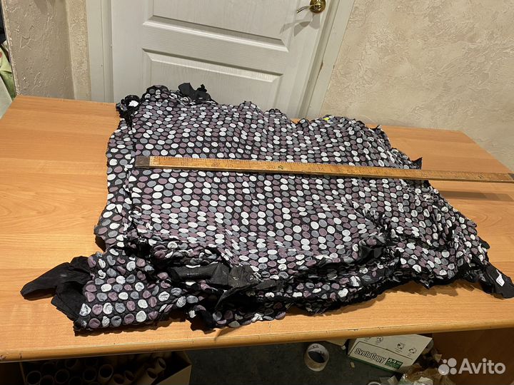 Натуральная кожа черная 3D декоративная