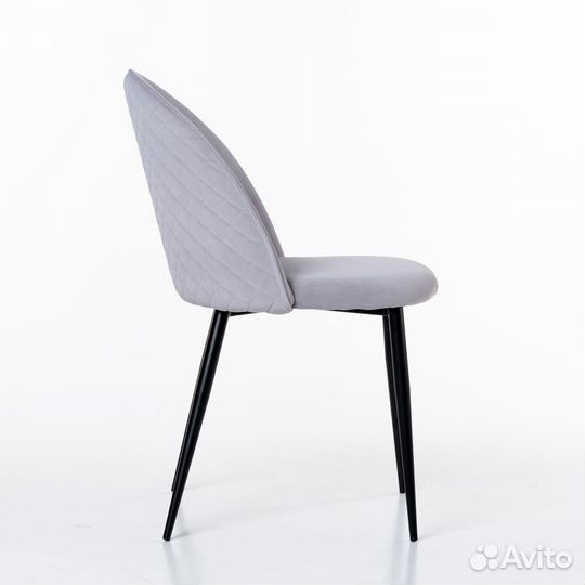 Стул Marcus, бархат серый