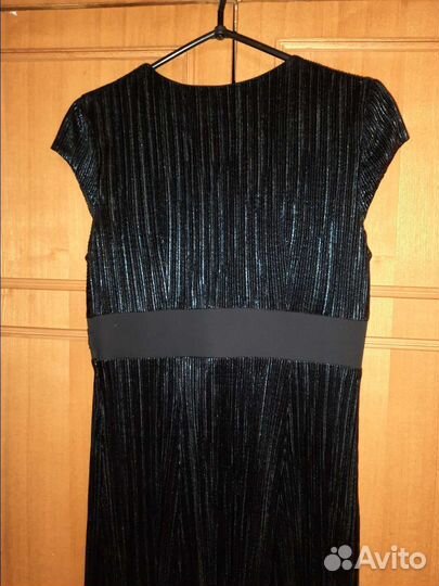 Вечернее платье 46 размера черное