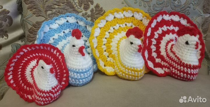 Вязаные игрушки ручной работы