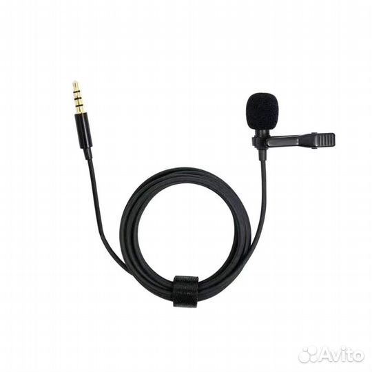 Петличный микрофон 3 м штекер 3,5 мм 4-контактный