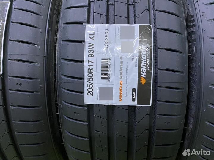 Hankook Ventus Prime 4 K135 205/50 R17 93W