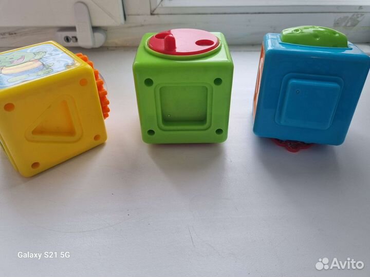 Кубики развивающие