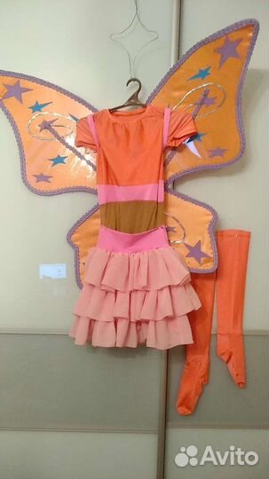 Костюм для аниматора Винкс. Фея. Бабочка