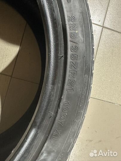 Kinforest KF-550 285/35 R21 и 325/30 R21 108Y