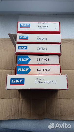 Оригинальные подшипники SKF