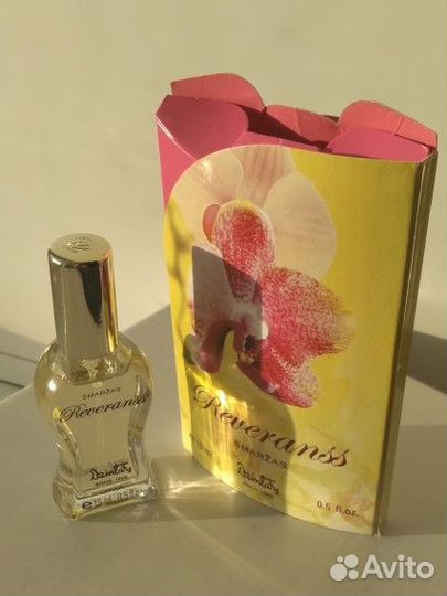 Духи женские Дзинтарс Реверанс 15мл Латвия