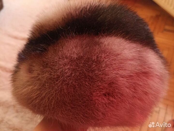 Шапка норковая женская