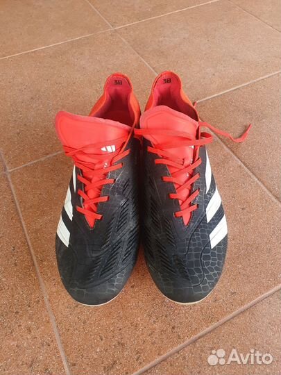 Футбольные бутсы adidas predator hybridtouch р.41