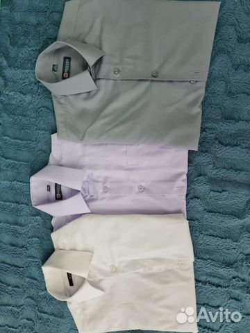 Рубашки школьные для мальчика 1,2 класс