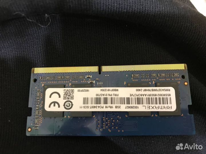 Оперативная память для ноутбуков DDR4 4GB 2666MHz