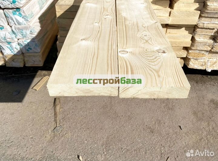 Доска сухая строганная