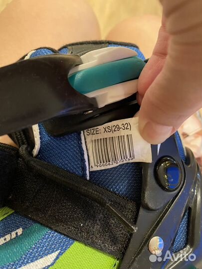 Коньки rush action раздвижные