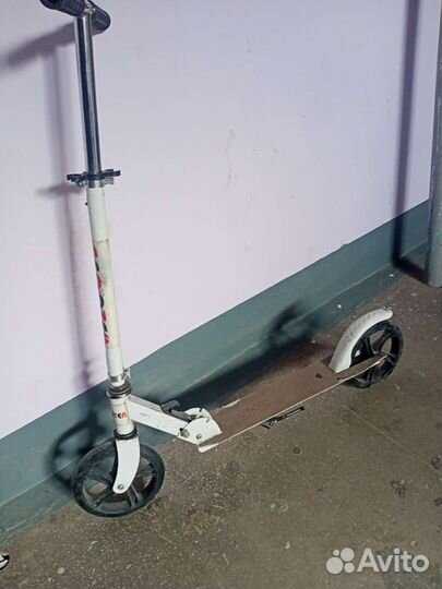 Самокат детский двухколесный бу