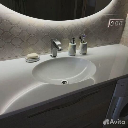 Столешница для ванной