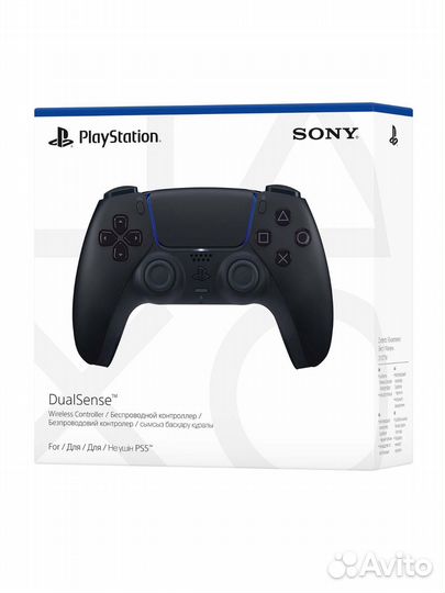 Новый Геймпад для консоли PS5 Sony DualSense Black