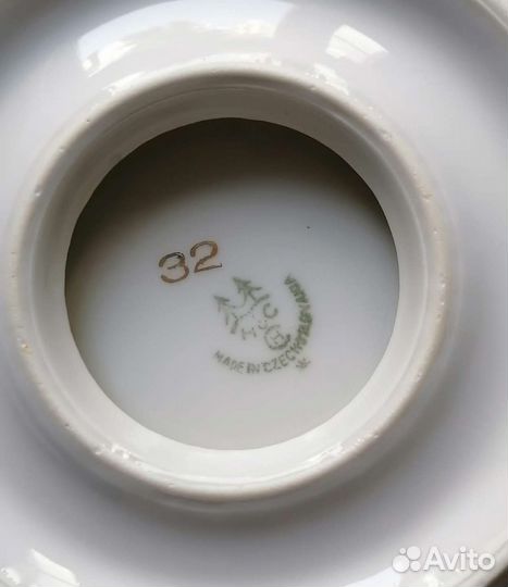 Haas&Czjzek фарфоровая соусница, чсср