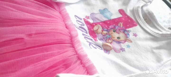 Боди для девочки 80