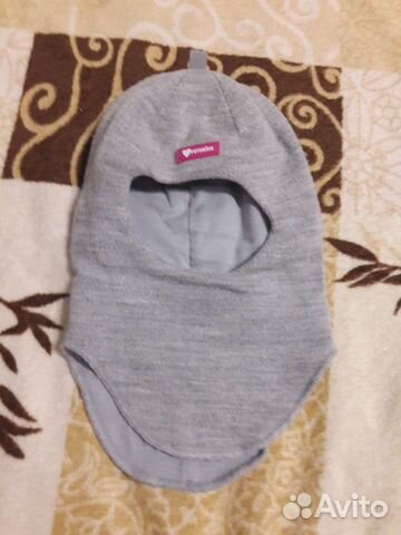 Шапка шлем для девочки 3-4 года