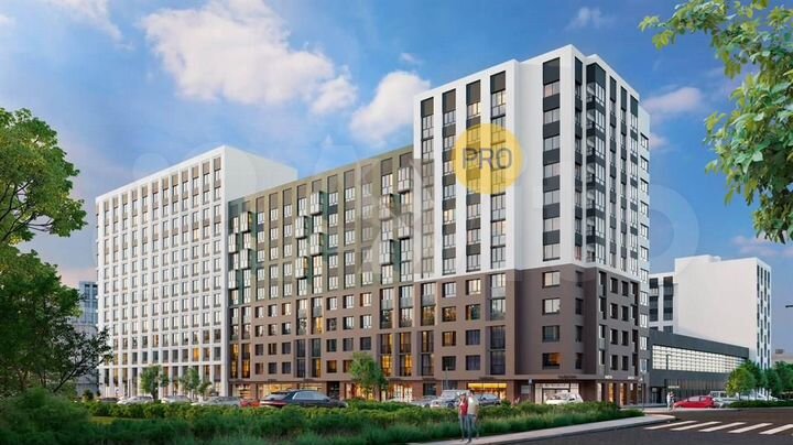 2-к. квартира, 62,6 м², 8/13 эт.