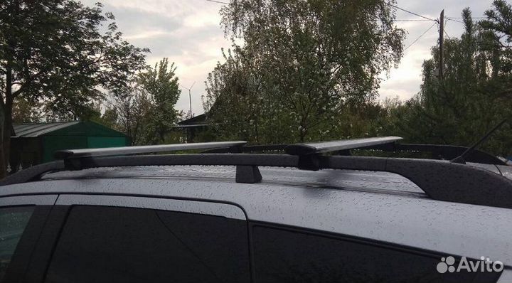 Багажник на рейлинги крыловидный