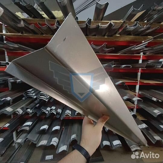 Порог левый BMW 5 Series E60 2003-2010 (1мм)