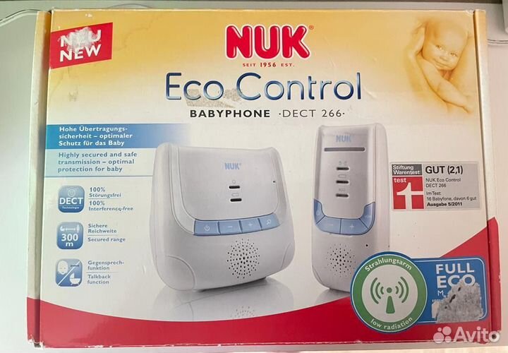 Радионяня Nuk Eco Control